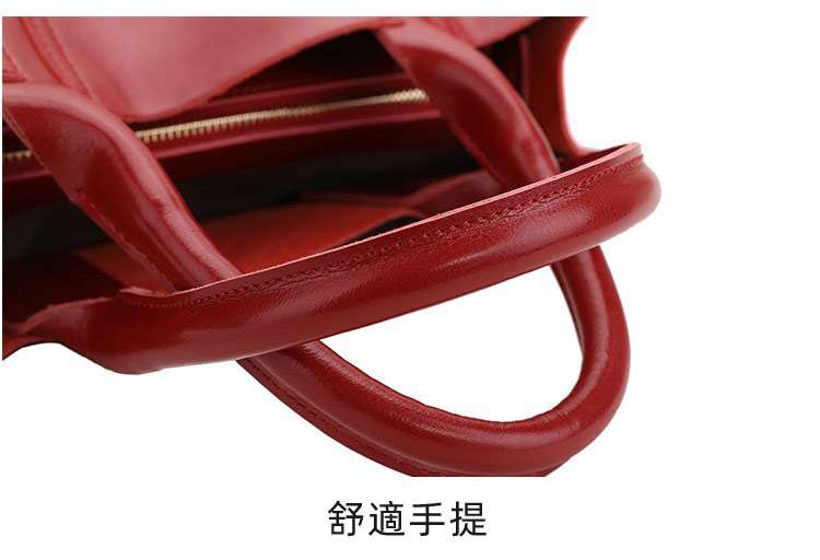 真皮女包大包包 女式托特包 新款時尚單肩手提斜挎包 女大容量女式斜背包油蠟牛皮包水桶包側背包 真皮包包