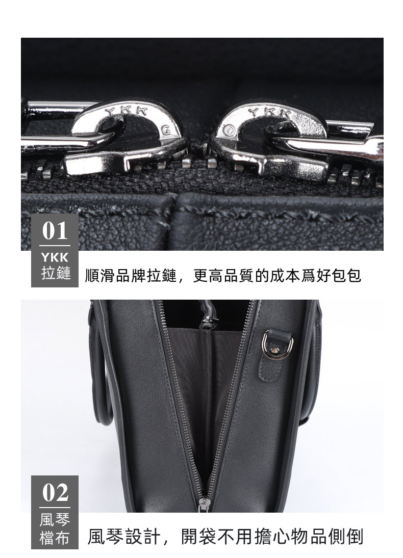 新款真皮15.6吋電腦包公事包 頭層牛皮斜挎單肩包 男女斜背包手提包 高級感商務手提公文包推薦手袋 真皮包包