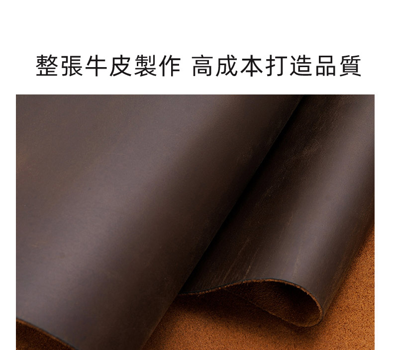 新款瘋馬皮後背包 真皮15.6吋電腦背包 高級感頭層牛皮露營旅行包雙肩背包可掛行李箱推薦 真皮包包