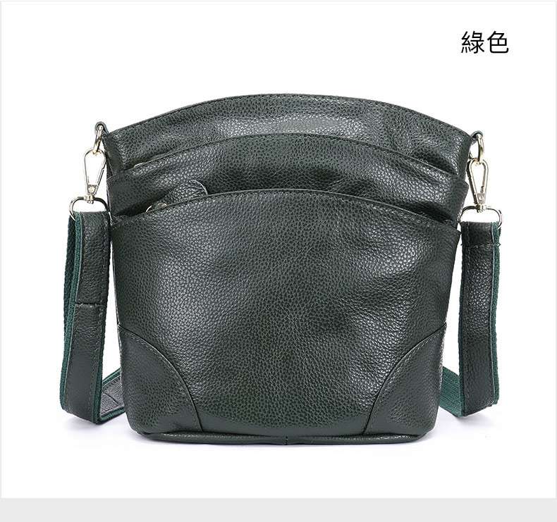 真皮女士水桶包 時尚中年媽媽包 頭層牛皮斜挎單肩包 女生斜背包側背包 熱賣爆款柔軟包包女包推薦 真皮包包