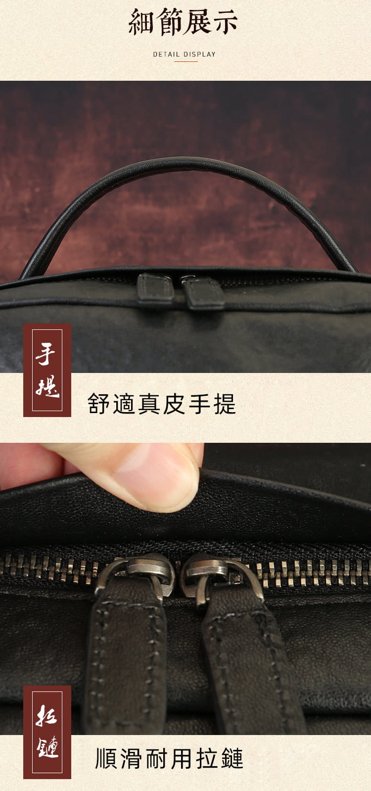 植鞣牛皮商務後背包 男士雙肩背包 高級感休閒大容量旅行包 多隔層頭層牛皮電腦包推薦