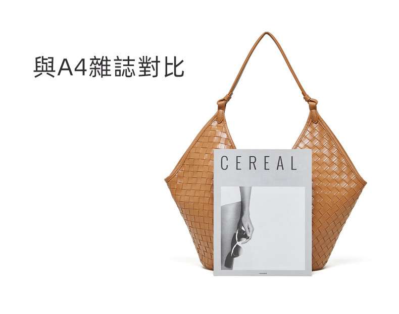 牛皮編織女包 百搭菱格包通勤大包包 新款真皮手提包大容量單肩腋下包 手袋bags時尚洋氣推薦 真皮包包