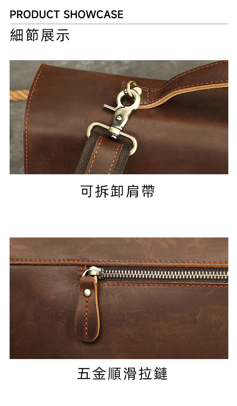 瘋馬皮大小號手提包 高檔商務公文包包 蓋式鎖扣手提袋電腦包 真皮時尚男士公事包潮包推薦 復古真皮包包