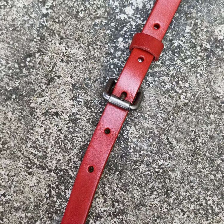 新款植鞣皮女包 樹膏皮時尚撞色單肩包 復古頭層牛皮斜挎包 休閒女式斜背包推薦 真皮包包