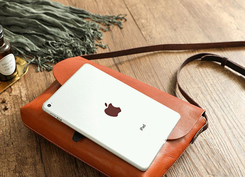 新款植鞣皮頭層牛皮手工女包 樹膏皮復古斜挎包機車包 休閑女生斜背包跨包推薦 真皮包包