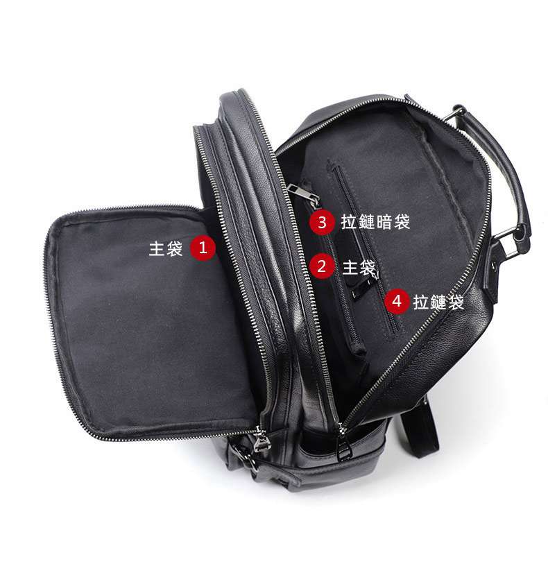 男士雙肩包 軟牛皮後背包 真皮男士旅行包 韓版潮流男包 頭層牛皮新款學生書包推薦  真皮包包