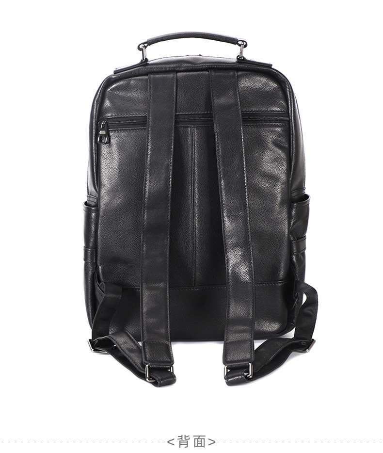 男士雙肩包 軟牛皮後背包 真皮男士旅行包 韓版潮流男包 頭層牛皮新款學生書包推薦  真皮包包