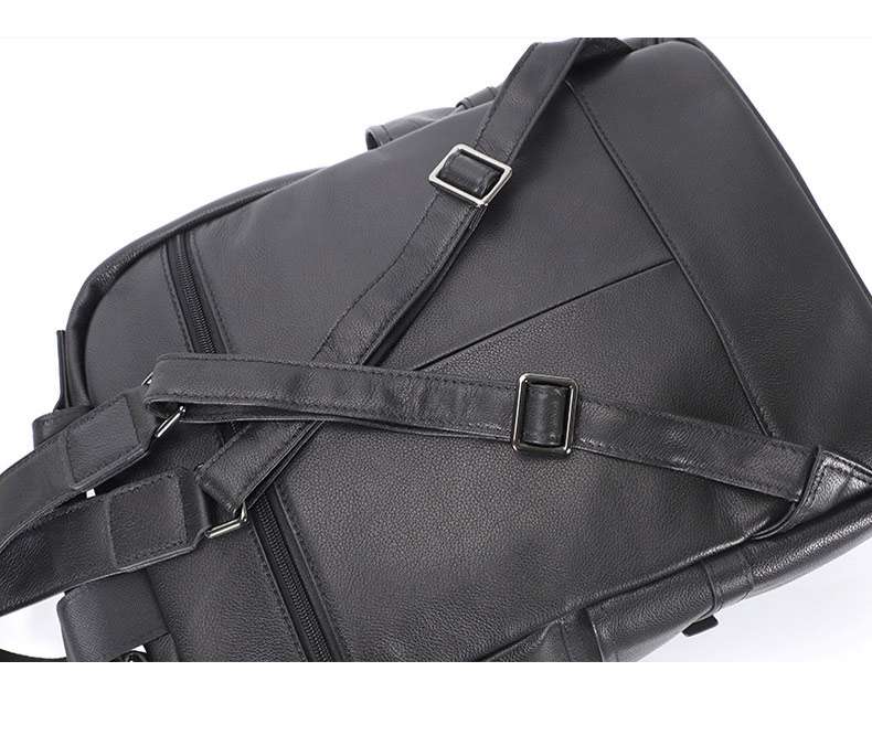 男士雙肩包 軟牛皮後背包 真皮男士旅行包 韓版潮流男包 頭層牛皮新款學生書包推薦  真皮包包