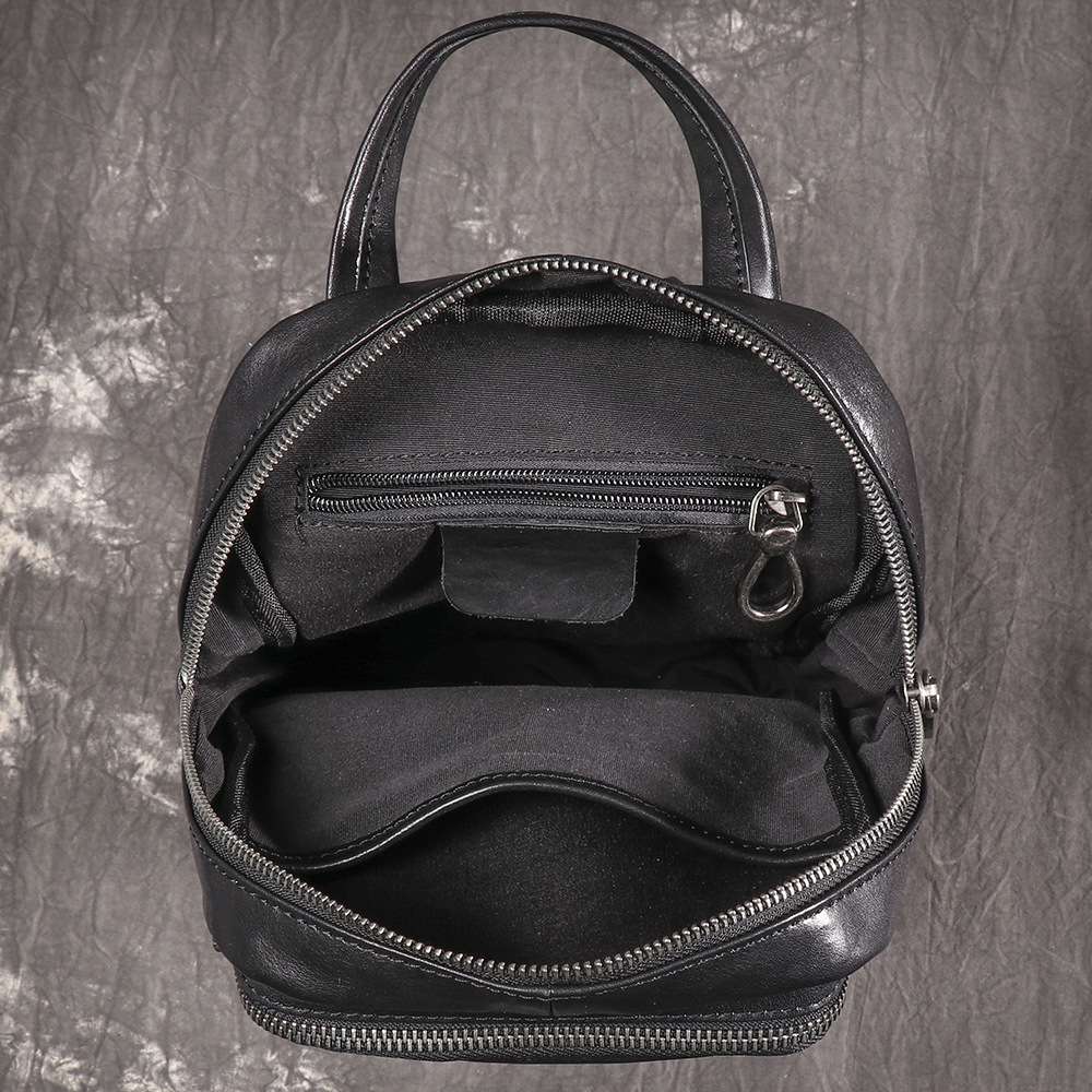 新款男士真皮胸包 頭層牛皮斜挎小背包 休閒旅行單肩包斜背包 大容量iPad包包推薦  真皮包包