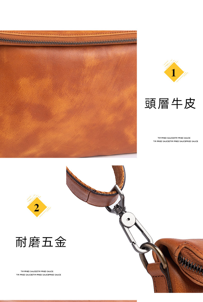 新款頭層樹膏牛皮男士商務斜挎包 植鞣皮斜背包側背包 復古男士單肩背包休閑背包推薦 真皮包包