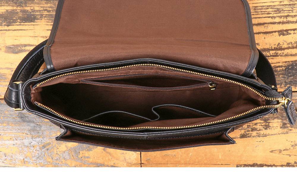 新款真皮單肩包 頭層牛皮斜挎包 大容量個性百搭郵差包 ipad包包斜背包推薦 真皮包包