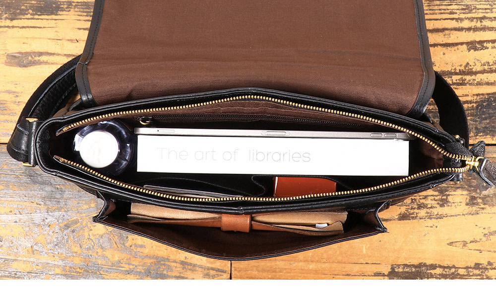 新款真皮單肩包 頭層牛皮斜挎包 大容量個性百搭郵差包 ipad包包斜背包推薦 真皮包包