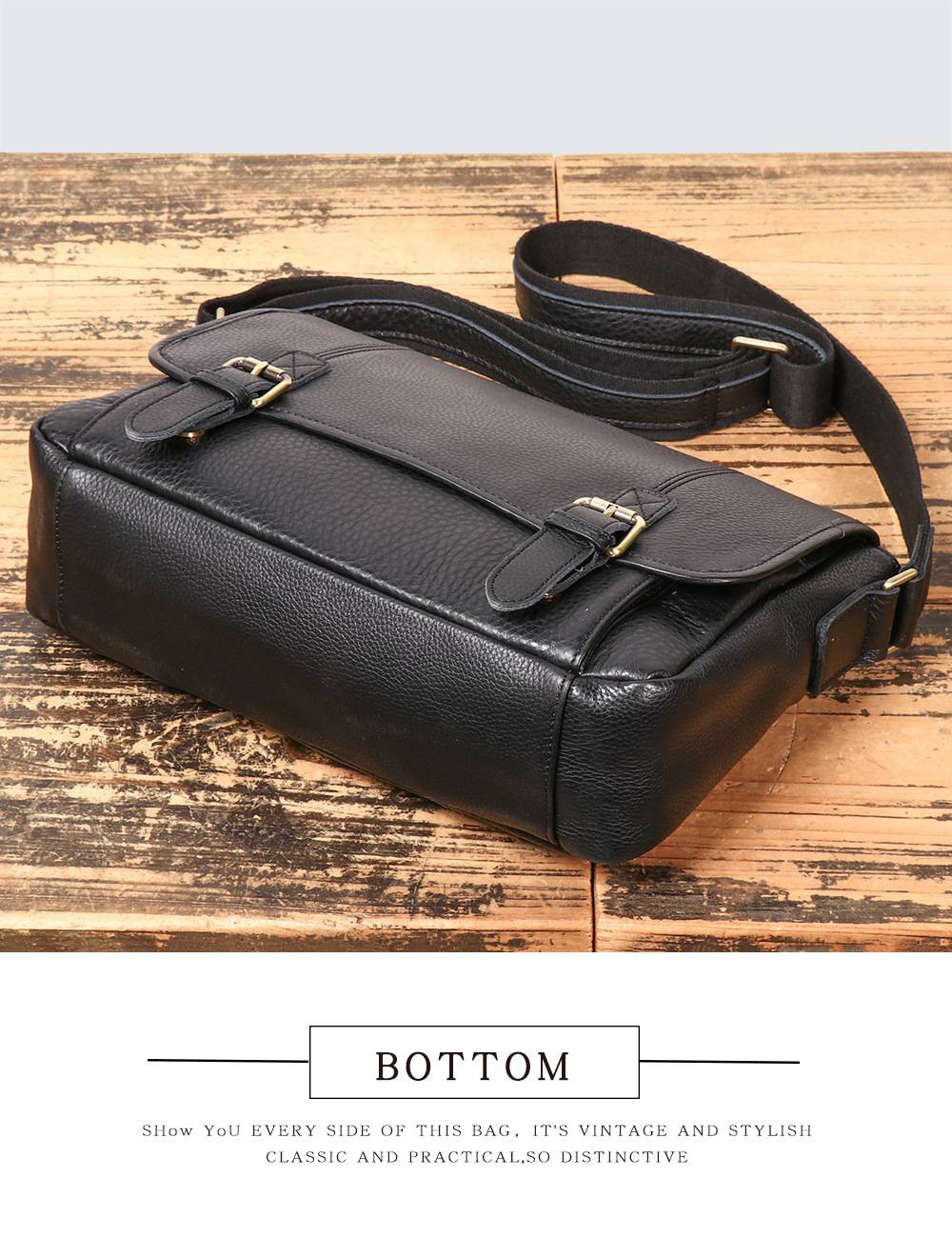 新款真皮單肩包 頭層牛皮斜挎包 大容量個性百搭郵差包 ipad包包斜背包推薦 真皮包包