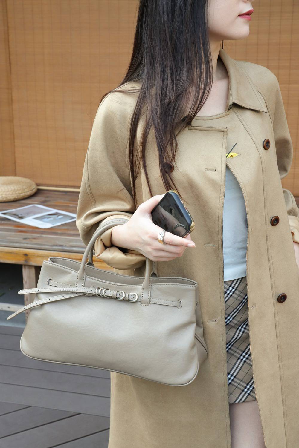 復古頭層水晶植鞣牛皮斜挎包 女生手提包 真皮大容量托特包女包包 新款單肩背包推薦斜背包 真皮包包