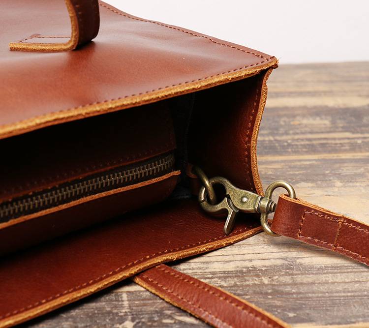 新款真皮手提包女包 頭層牛皮單肩包托特包 簡約百搭女士方包ipad包包手袋推薦  真皮包包