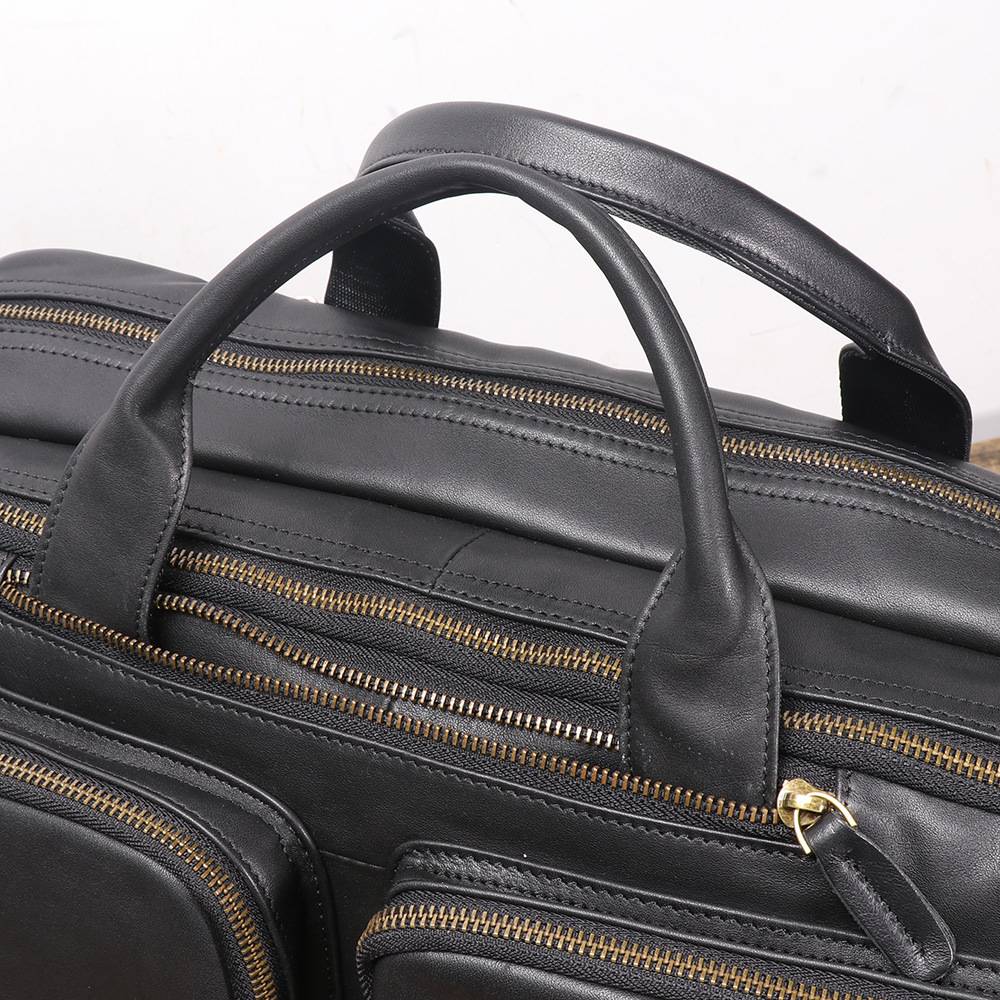 新款多功能後背包手提包 頭層牛皮電腦包 高級感男士雙肩背包 真皮斜背包 旅遊商務單肩斜挎包推薦 真皮包包