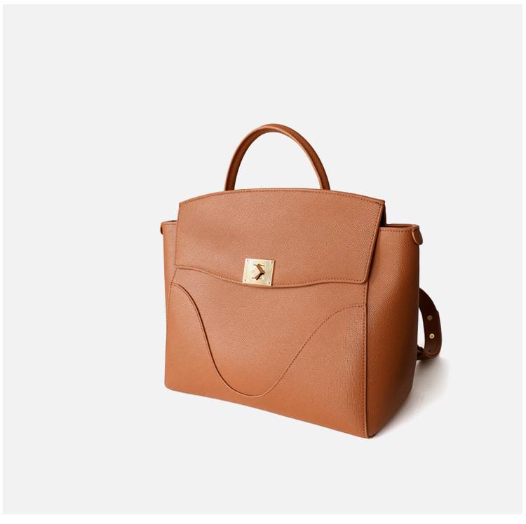 新款多功能海浪包 後背包手提斜背包 小眾設計通勤大容量單肩背包雙肩包 真皮女包百搭包包推薦 真皮包包