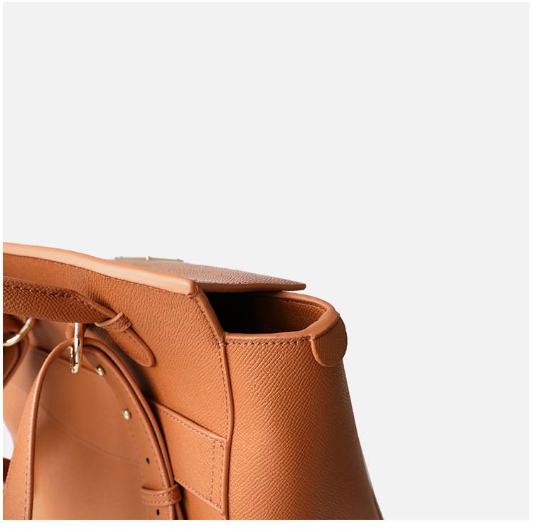 新款多功能海浪包 後背包手提斜背包 小眾設計通勤大容量單肩背包雙肩包 真皮女包百搭包包推薦 真皮包包