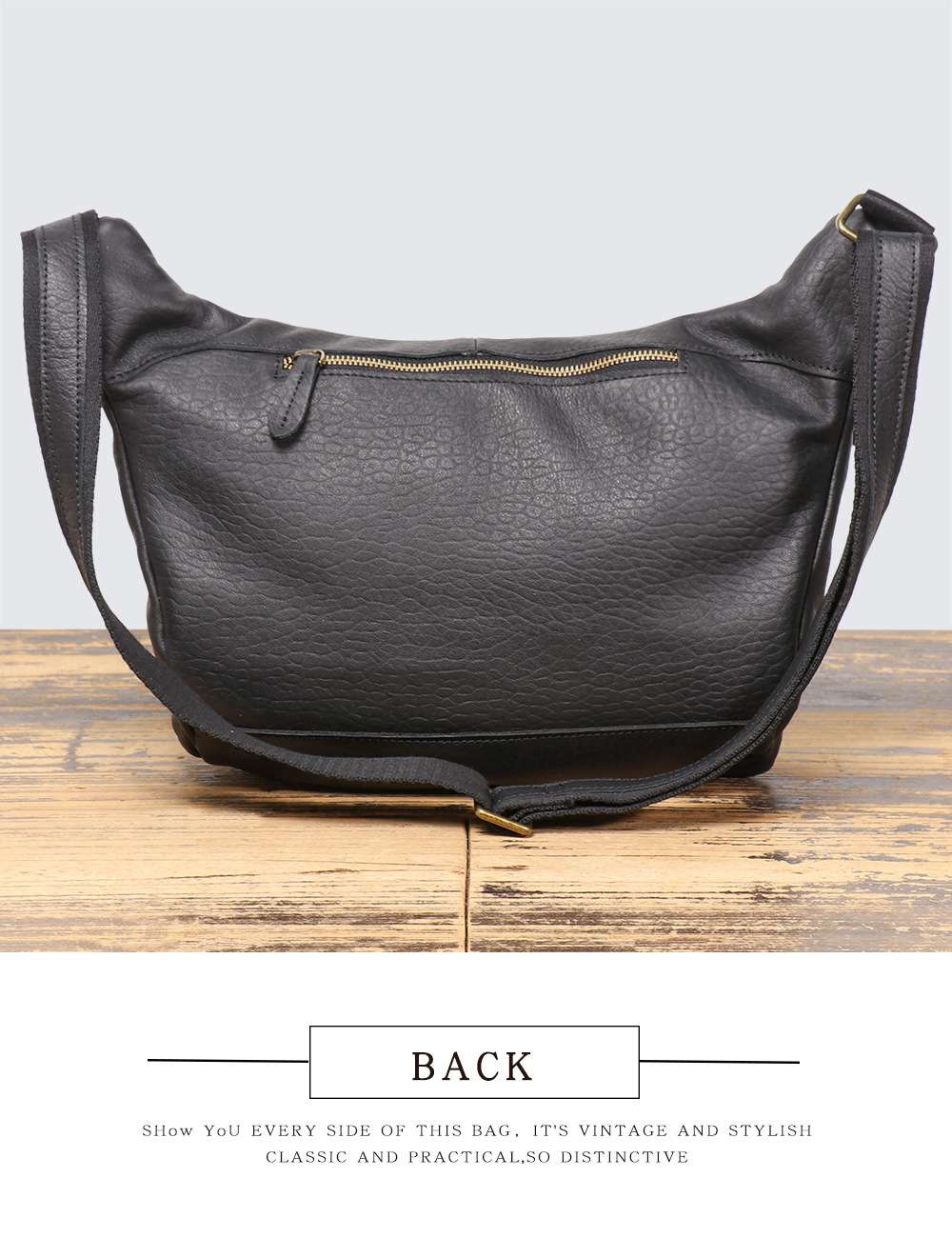 爆款高級創意時尚背包 新款頭層牛皮騎行包 多功能旅行便捷斜挎胸包肩背包 斜背包推薦 真皮包包