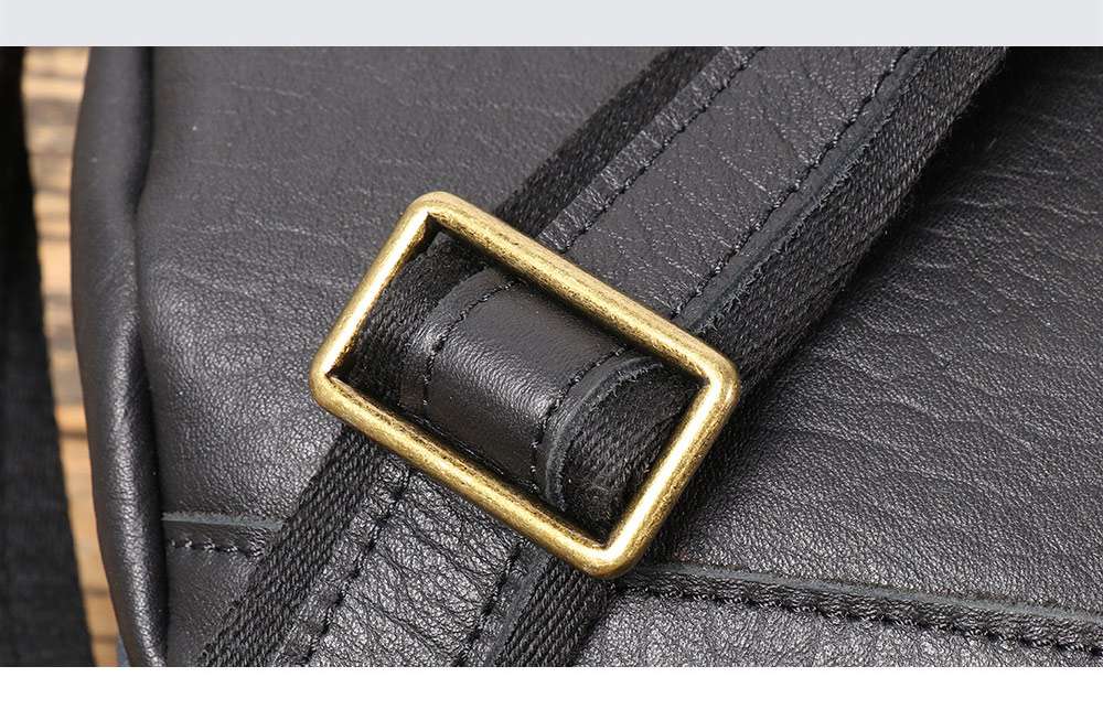 爆款高級創意時尚背包 新款頭層牛皮騎行包 多功能旅行便捷斜挎胸包肩背包 斜背包推薦 真皮包包