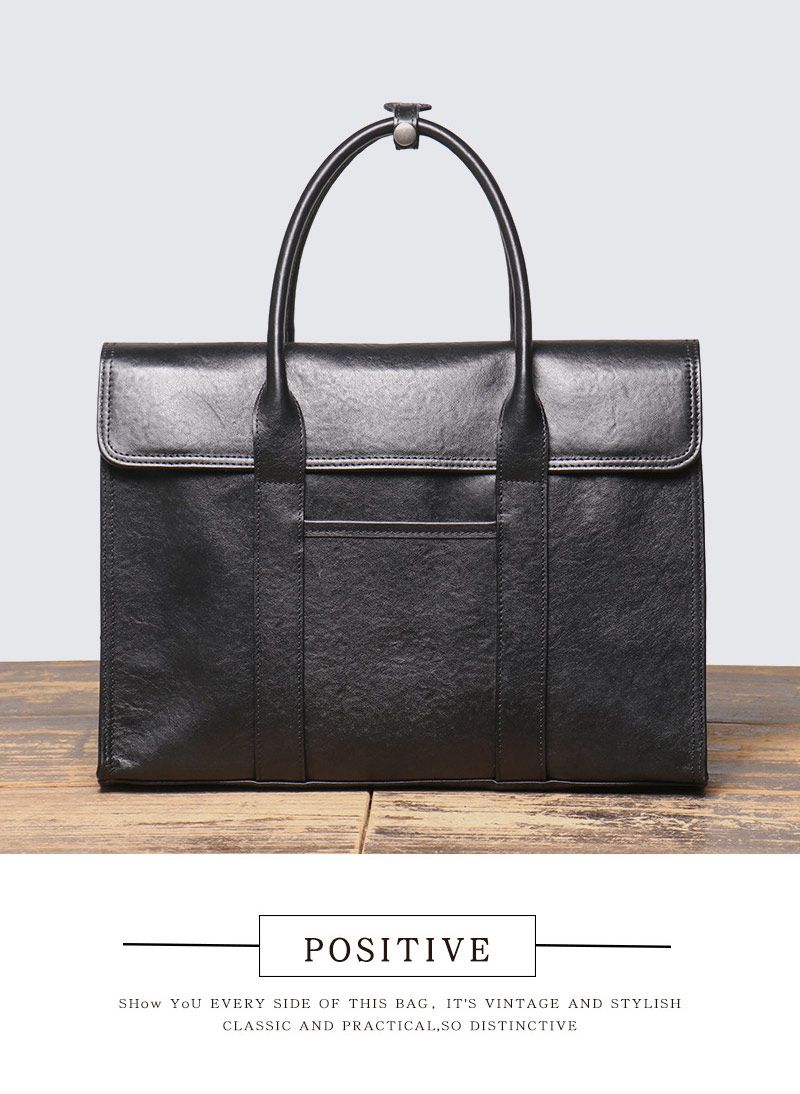 新款男士真皮商務公事包 頭層牛皮穿拉杆箱包出差公文包筆電包 大容量手提包電腦包推薦 真皮包包