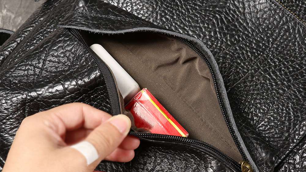 新款個性野牛皮休閒旅行大背包 男士後背包 真皮雙肩包 多功能電腦包旅行背包推薦 真皮包包