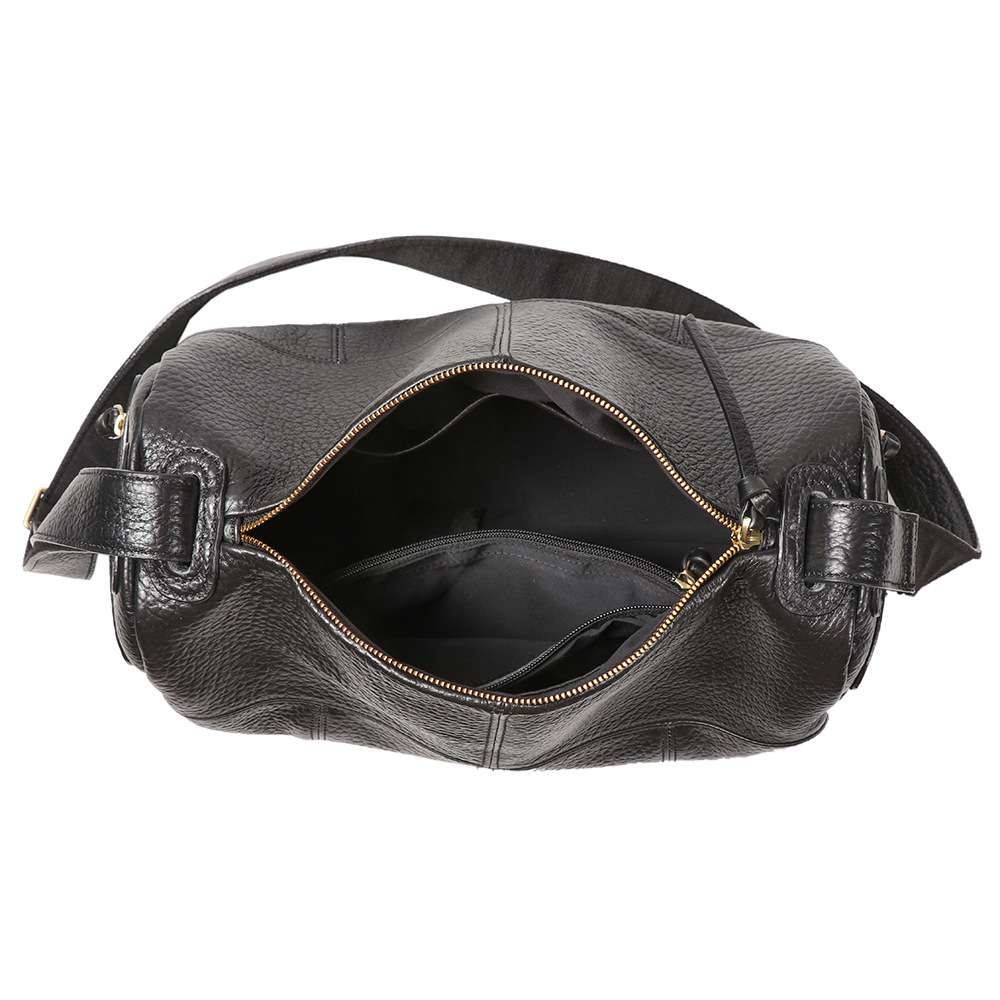 新款歐美復古男真皮旅行包 頭層牛皮單肩包斜背包 大容量斜挎包出差收納旅行袋郵差包推薦 真皮包包