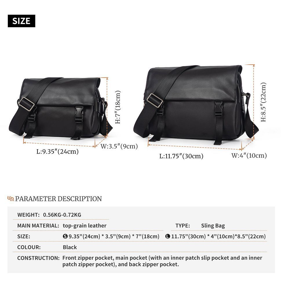 時尚高級感斜挎包 男女大容量雙主袋真皮復古蓋頭式單肩包 新款頭層牛皮斜背包推薦 真皮包包