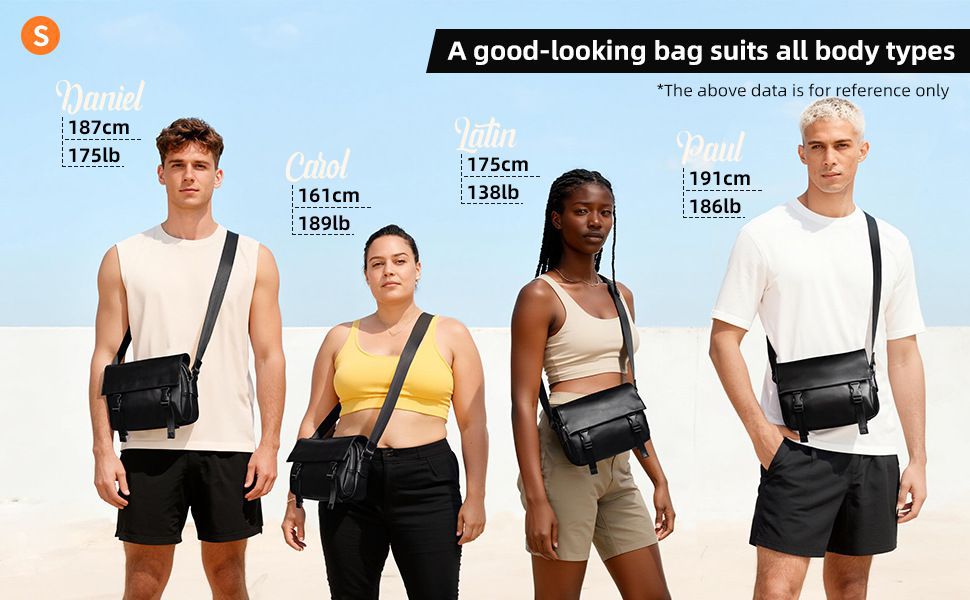 時尚高級感斜挎包 男女大容量雙主袋真皮復古蓋頭式單肩包 新款頭層牛皮斜背包推薦 真皮包包