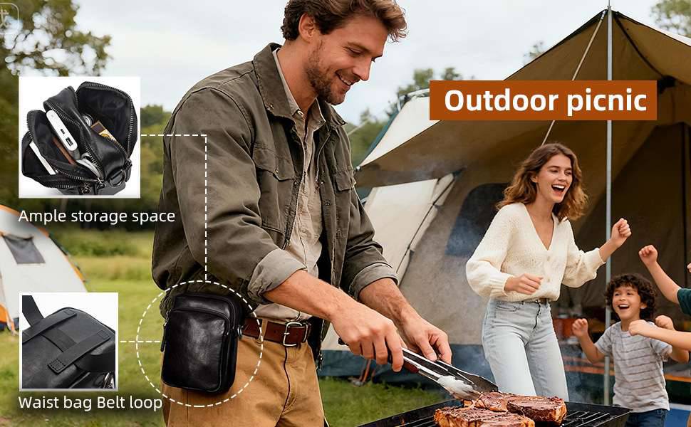 時尚男士斜挎包 真皮休閑肩背包斜背包 頭層牛皮韓版休閒復古質感單肩包 新款男包推薦  真皮包包