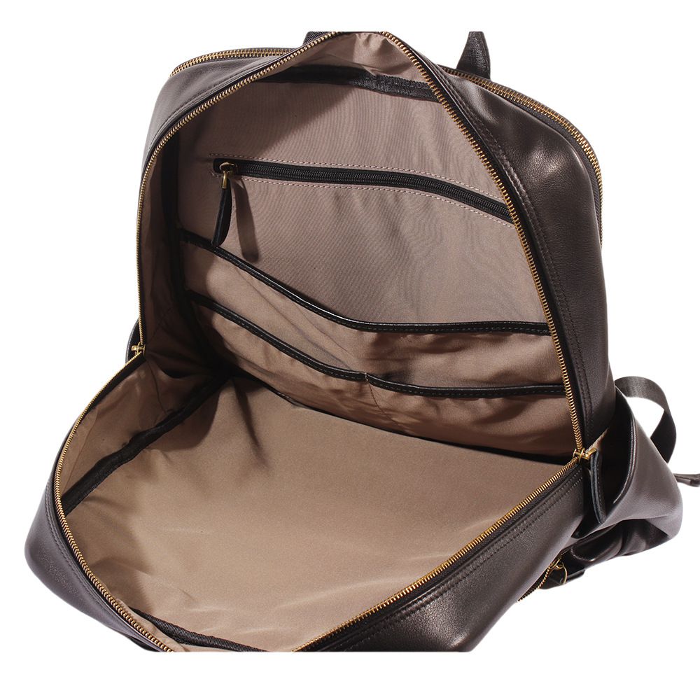 時尚大容量男出差商務筆電包 通勤新款真皮男士雙肩包 頭層牛皮大容量潮牌後背包推薦 真皮包包