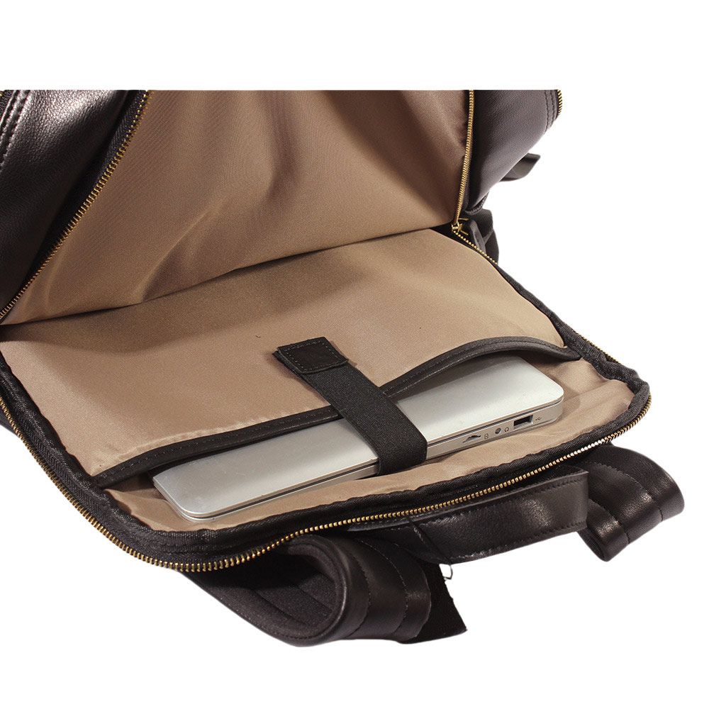 時尚大容量男出差商務筆電包 通勤新款真皮男士雙肩包 頭層牛皮大容量潮牌後背包推薦 真皮包包