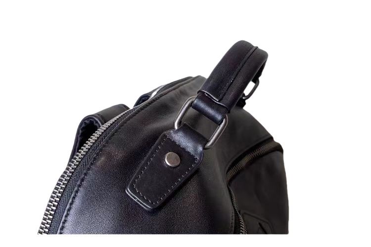 男真皮雙肩包 大號頭層牛皮大容量後背包 軟皮商務出差旅行包電腦包 潮流時尚學生書包推薦 真皮包包