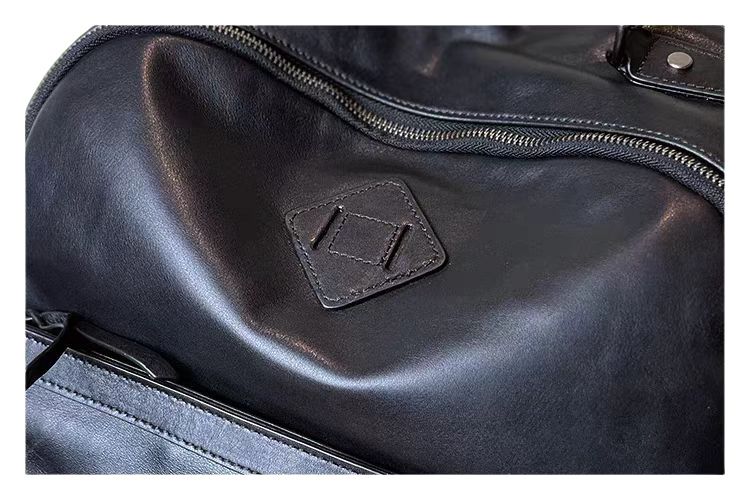 男真皮雙肩包 大號頭層牛皮大容量後背包 軟皮商務出差旅行包電腦包 潮流時尚學生書包推薦 真皮包包