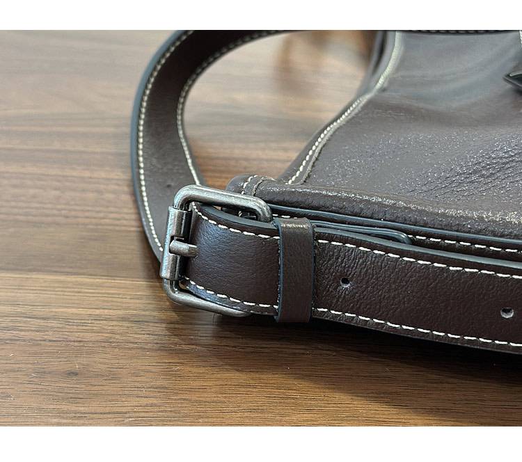 頭層牛皮女包斜背包 真皮簡約單肩包大包包 女生大容量hobo包 真皮包包側背包推薦 真皮包包