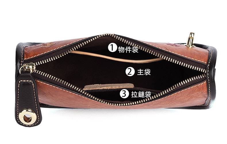 復古腋下包 頭層牛皮時尚簡約單肩包 壓花斜跨包 真皮包包女生新款斜背包推薦 真皮包包