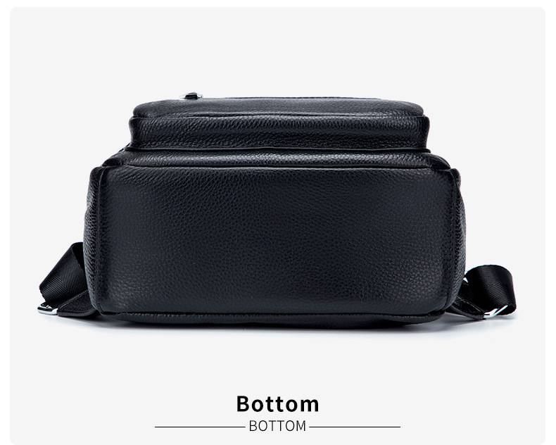 真皮軟皮後背包 新款大容量簡約時尚學生書包 頭層牛皮女士旅行包休閒背包 雙肩包女推薦 真皮包包