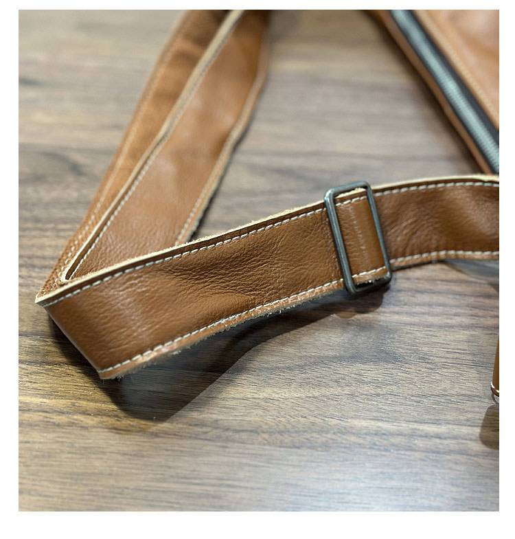 韓版真皮女包 復古軟皮大包包單肩包 女生斜挎包 頭層牛皮百搭跨包 港風休閒包包推薦 真皮包包