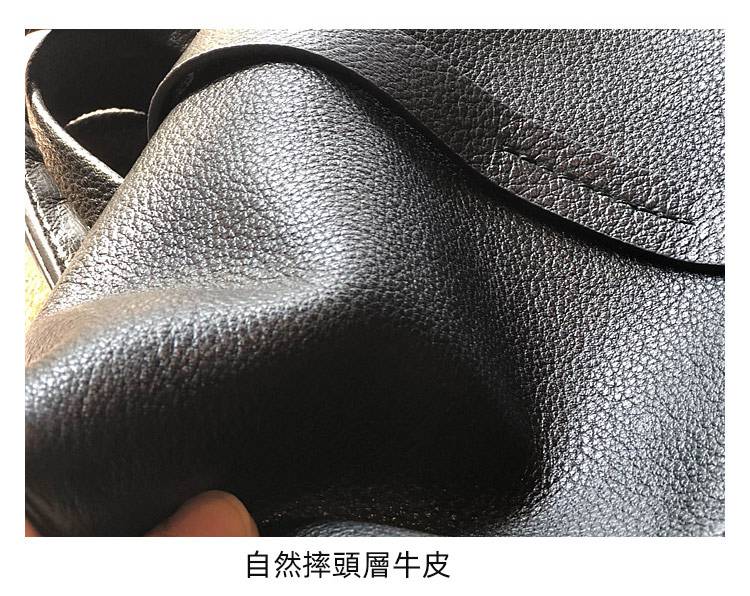 新款頭層牛皮多口袋後背包 真皮大包包 簡約時尚休閒男女通用雙肩包旅行背包推薦 真皮包包