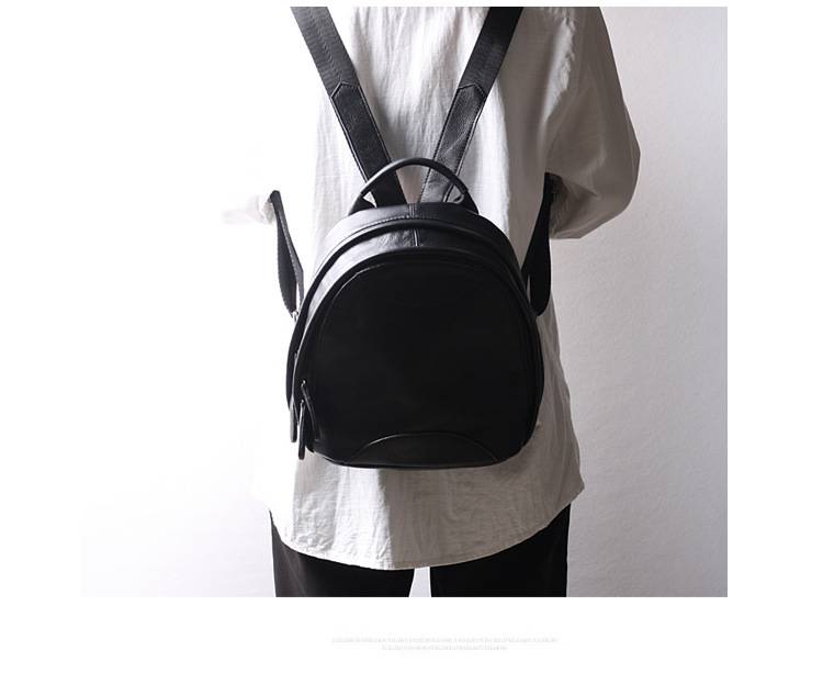 新款大小號後背包 真皮女包 頭層牛皮女士雙肩包 真皮時尚學生書包背包女包推薦 真皮包包