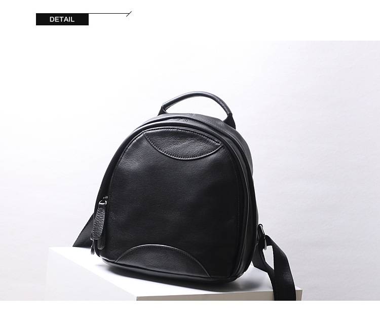 新款大小號後背包 真皮女包 頭層牛皮女士雙肩包 真皮時尚學生書包背包女包推薦 真皮包包