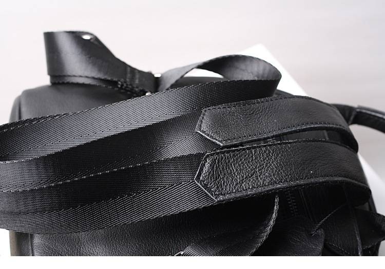 新款大小號後背包 真皮女包 頭層牛皮女士雙肩包 真皮時尚學生書包背包女包推薦 真皮包包