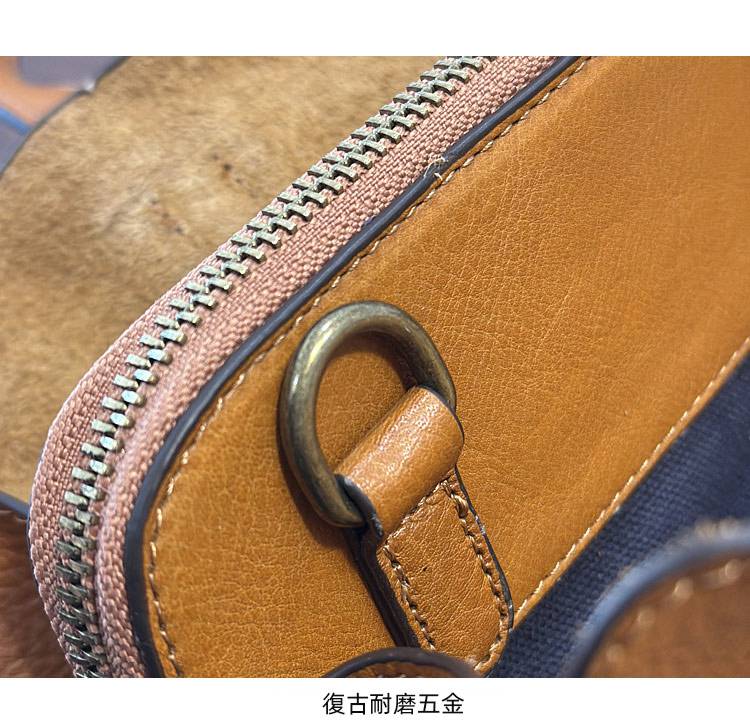 新款頭層樹膏皮手提包 植鞣牛皮斜背包包 頭層牛皮女式休閒百搭托特包 真皮單肩斜挎包推薦 真皮包包