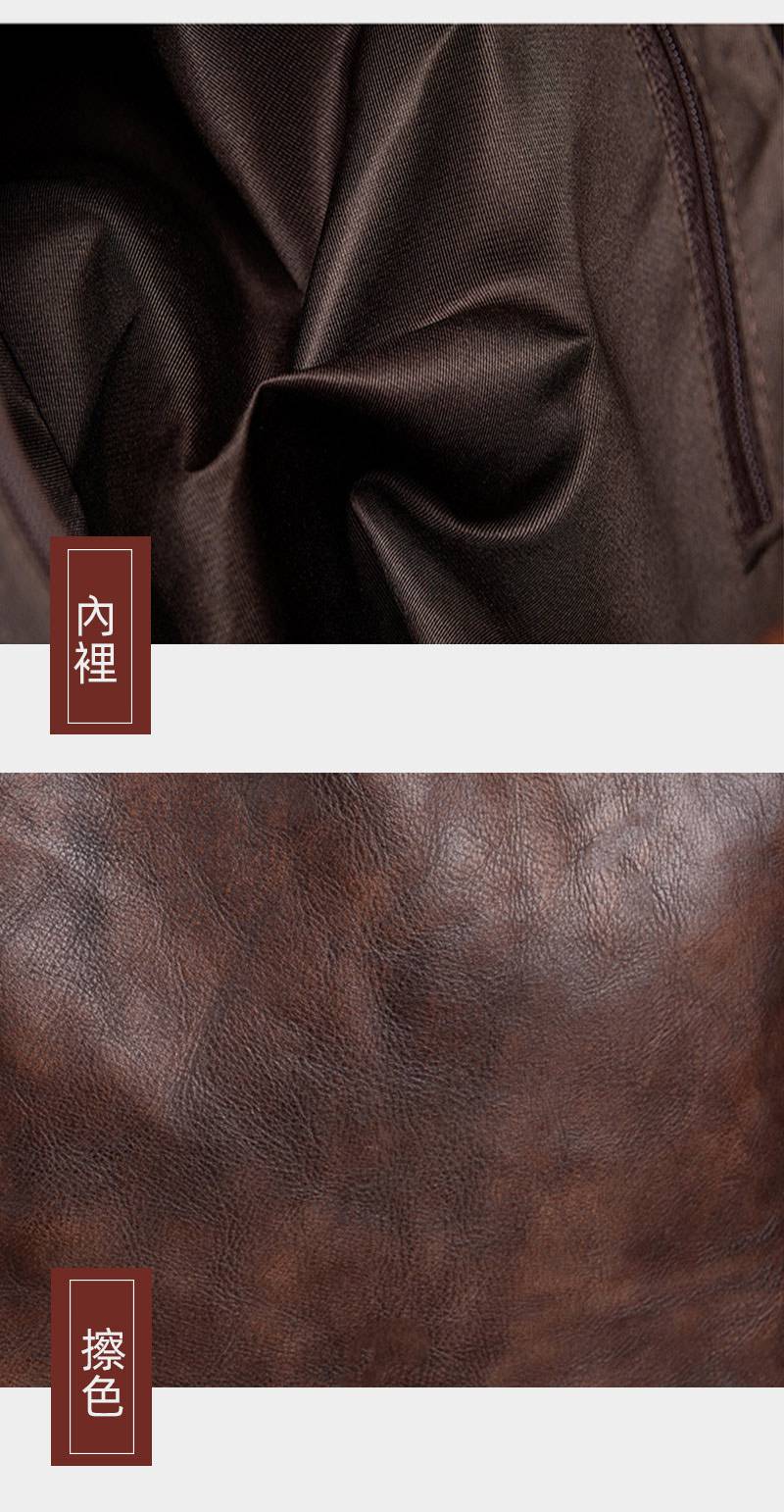 手工擦色復古手提包 真皮斜背包多用途單肩包包 植鞣皮肩背包側背包 新款大容量斜挎包推薦 真皮包包