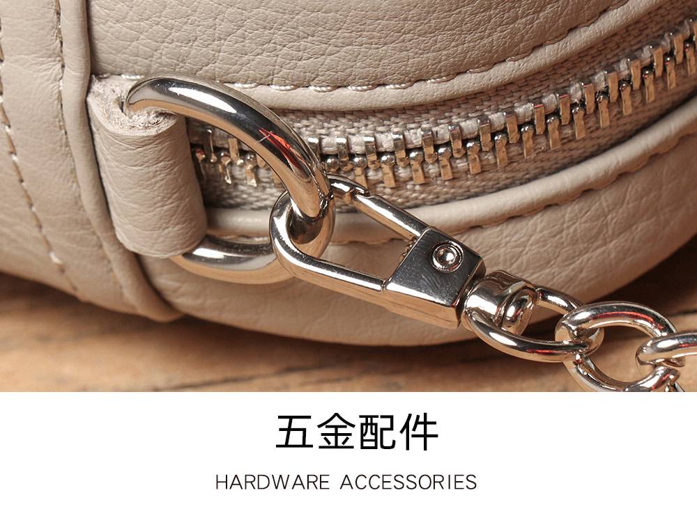 真皮新款菱格鏈條包 頭層牛皮小方包 女生真皮斜挎包 女式簡約休閒單肩包斜背包推薦 真皮包包