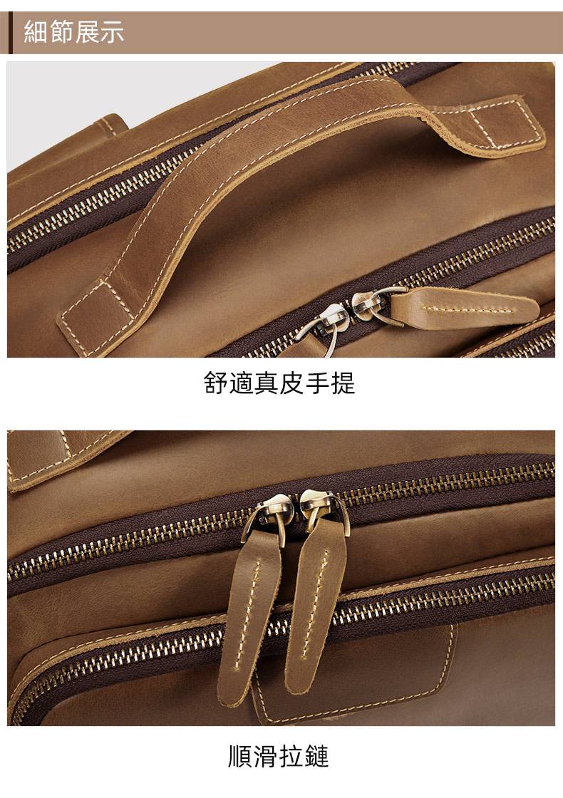 新款頭層牛皮後背包 瘋馬皮商務雙肩包 高檔真皮男士旅行背包 多功能休閒通勤包包旅行包推薦 真皮包包