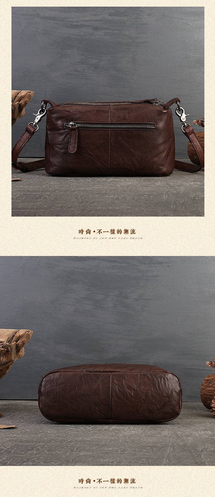 新款刺繡枕頭包 真皮斜背包女包側背包單肩背包 新款大容量復古民族風刺繡斜挎包推薦 真皮包包