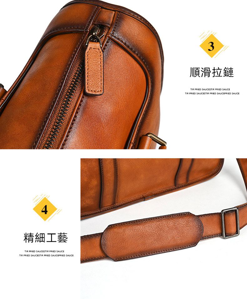 大容量頭層牛皮商務公文包 通勤電腦包手提包 手工擦色復古包包斜背包 真皮公事包推薦 真皮包包