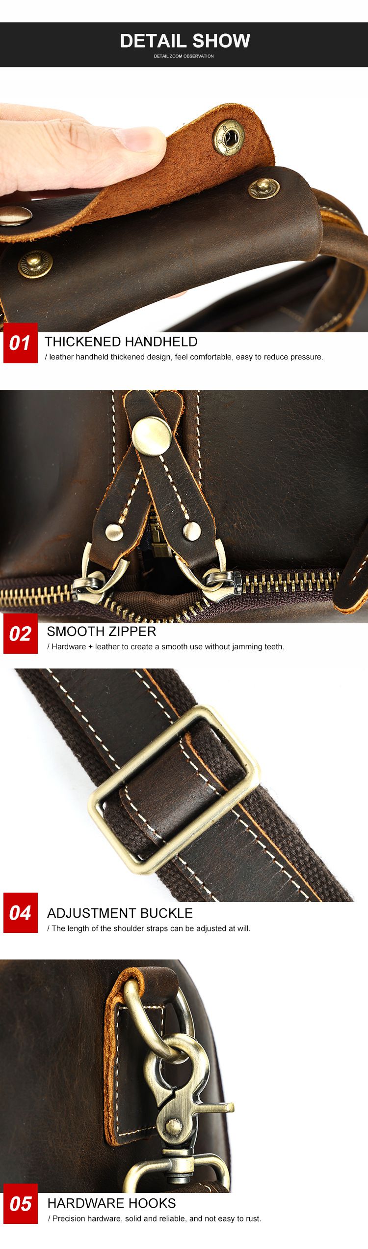 復古大容量帶滑輪瘋馬皮旅行包 男式拉杆箱旅行手袋 頭層牛皮西裝包手提包帶鞋倉商務出差行李包推薦 真皮包包