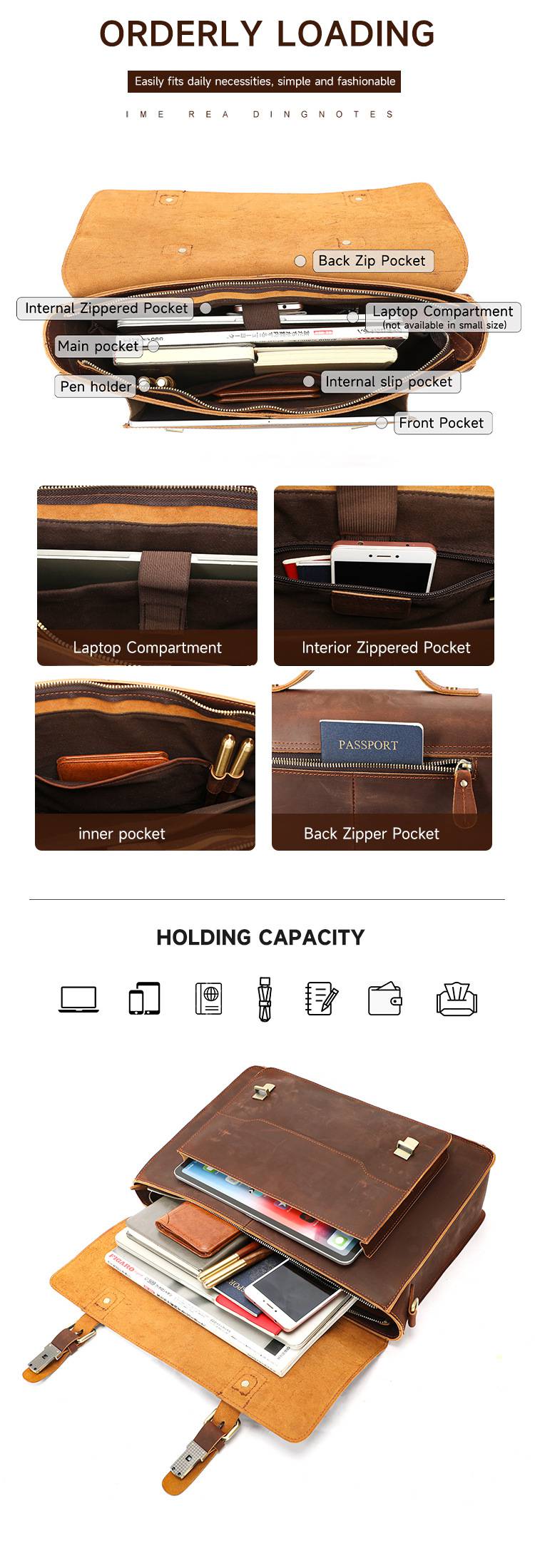 男款瘋馬皮復古郵差包公事包 高級感真皮手提包文件包 大容量15吋公文包斜背包推薦 真皮包包